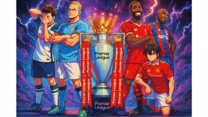 Premier League Anime style image 2025 2026 Hollywoodbets